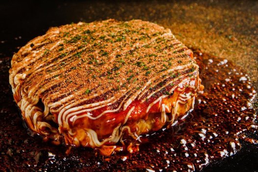 Окономияки без добавления химических усилителей вкуса