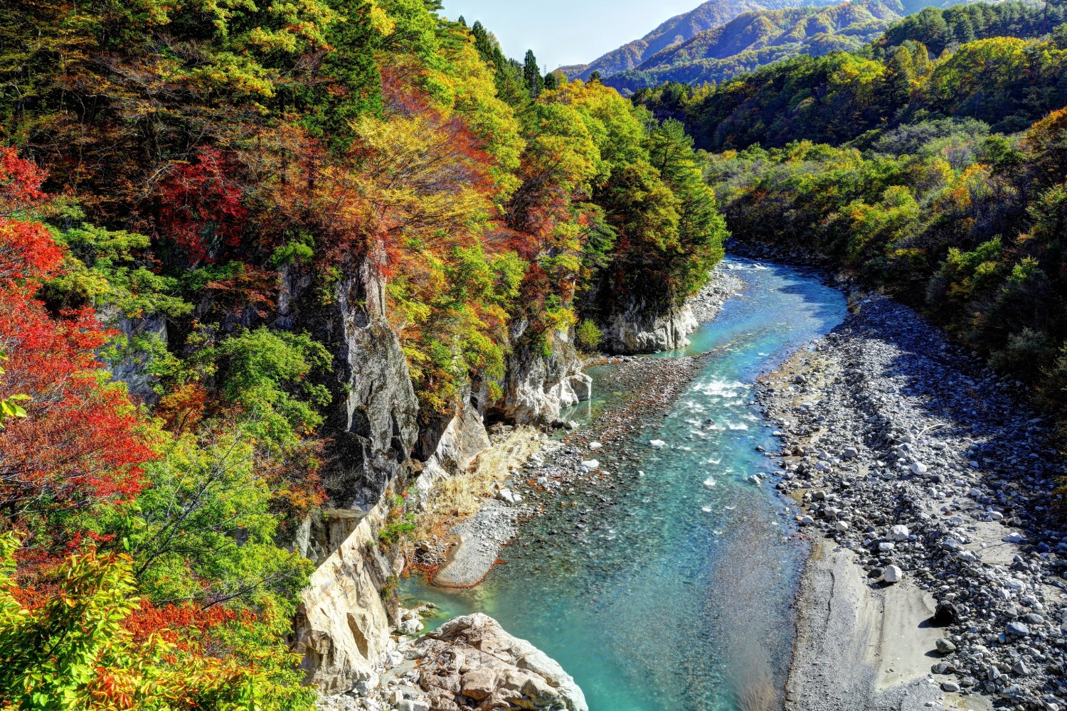 鬼怒川温泉の自然と渓谷